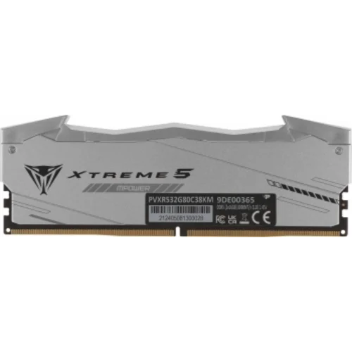 Память DDR5 2x16GB 8000MHz Patriot PVXR532G80C38KM Viper Xtreme 5 RGB RTL Gaming PC5-64000 CL38