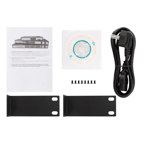 Управляемый гигабитный 8 портовый Web Smart PoE коммутатор POWERTONE PWS-2S08G-120RM