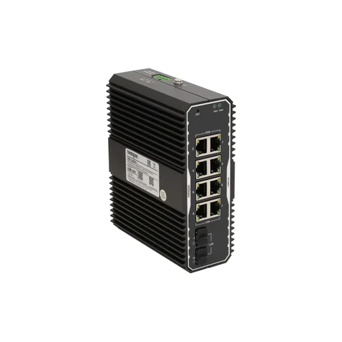 Управляемый гигабитный 4 портовый Web Smart PoE коммутатор POWERTONE PWS-2S08G-i