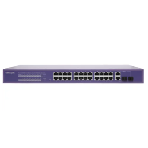 PoE коммутатор Web Smart PWS-CC24-250R, 24x10/100BASE-TX PoE 802.3af&at + 2xGb Combo, 250Вт