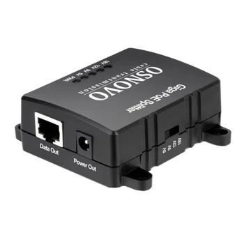 1-портовый сплиттер Osnovo PoE Splitter/G2 802.3af/802.3at 10/100/1000Mbps, 5В/3А, 9В/2.5А, 12В/2.5А, 18В/1.6А