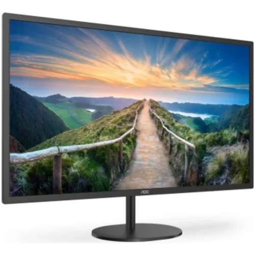 Монитор AOC 31.5" Value Line Q32V4 черный IPS LED 4ms 16:9 HDMI M/M матовая 250cd 178гр/178гр 2560x1