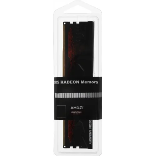 Память DDR5 16GB 4800MHz AMD R5S516G4800U1S Radeon R5 RTL PC4-38400 CL40 DIMM 288-pin 1.1В