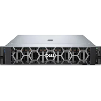 Сервер DELL PowerEdge R7625, 2 x AMD EPYC 9654, 2x1920GB SATA SSD, 1x960GB SATA SSD, PERC H755, 2x10/25G SFP+ B57414, Idrac9 Ent, Rail Kit