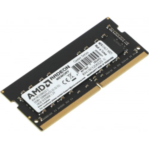 Память DDR4 16Gb 3200MHz AMD R9416G3206S2S-U R9 RTL PC4-25600 CL22 SO-DIMM 260-pin 1.2В