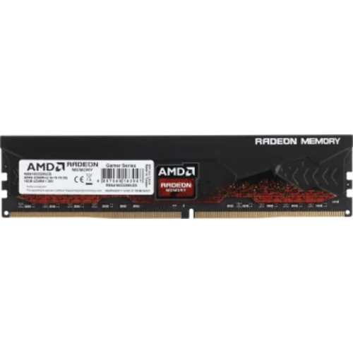 Память DDR4 16Gb 3200MHz AMD R9S416G3206U2S R9 RTL Gaming PC4-25600 CL16 DIMM 288