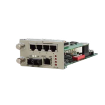 Карта 8xE1, 1xFE, встроенный трансивер для установки в шасси RC001D-1