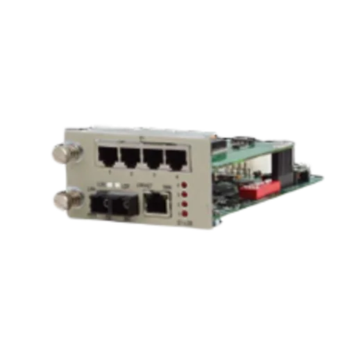 Карта 8xE1, 1xFE, встроенный трансивер для установки в шасси RC001D-1