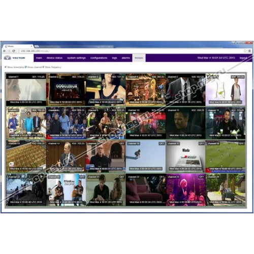 Цифро-аналоговая головная станция Vector ROTON F (IP-PAL) б/у