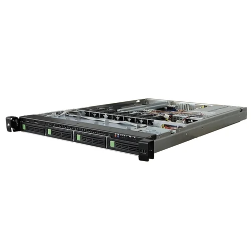 Серверная платформа Rikor 1U RP6104-PB35-650HS, до двух процессоров Intel Xeon Scalable, DDR4, 4x3.5" HDD, 2x1000Base-T, резервируемый БП