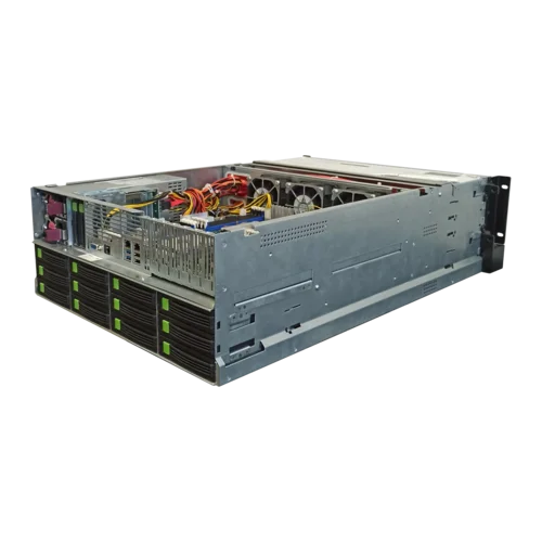 Серверная платформа Rikor 4U RP6436-AВ35-1200HS, до двух процессоров Intel Xeon Scalable, DDR4, 36x3.5" HDD, 2x1000Base-T, резервируемый БП