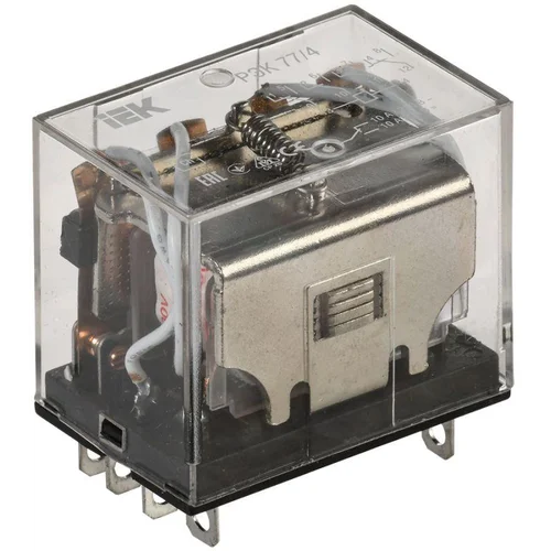 Реле РЭК 77-4 10А 220В AC IEK RRP10-4-10-220A