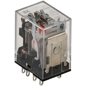 Реле РЭК 78-4(MY4) 3А 230В AC с индикацией IEK RRP20-4-03-220A-LED