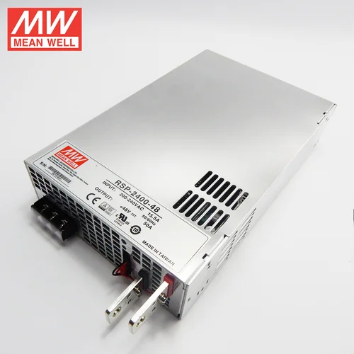 RSP-2400-48 Мощный блок питания в защитном кожухе 48В, 50А, 2400Вт Mean Well