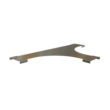 Крышка ответвителя Т-образного горизонтального плавного 200x15 R100-0,8 мм