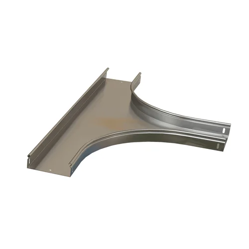 Ответвитель Т-образный горизонтальный плавный 100x50 R100-0,8 мм