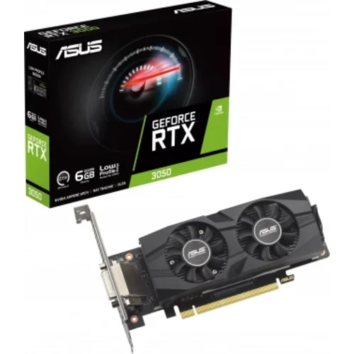 Видеокарта Asus PCI-E 4.0 RTX3050-O6G-LP-BRK NVIDIA GeForce RTX 3050 6Gb 96bit GDDR6