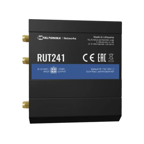 Промышленный Wi-Fi/4G маршрутизатор Teltonika RUT241