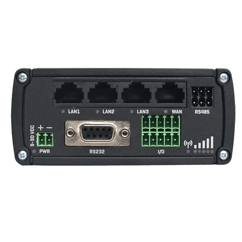 Промышленный Wi-Fi/4G маршрутизатор Teltonika RUT955 (в комплекте DIN-рейка, GNSS-антенна)