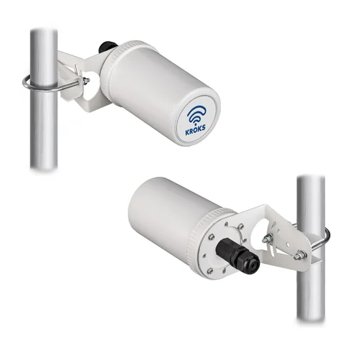 Роутер Kroks Rt-Pot RSIM DS sH с модемом Huawei E3372, поддержкой SIM-инжектора, гермоввод RJ-45