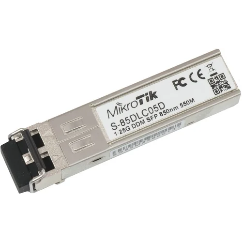 Модуль Mikrotik SFP оптический, 1.25G, дальность до 550м, 850нм