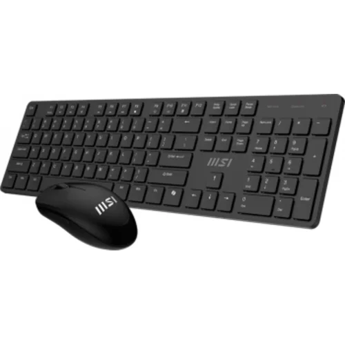 Клавиатура + мышь MSI FORGE K200 W COMBO MS-8ZA4 клав:черный мышь:черный беспроводная