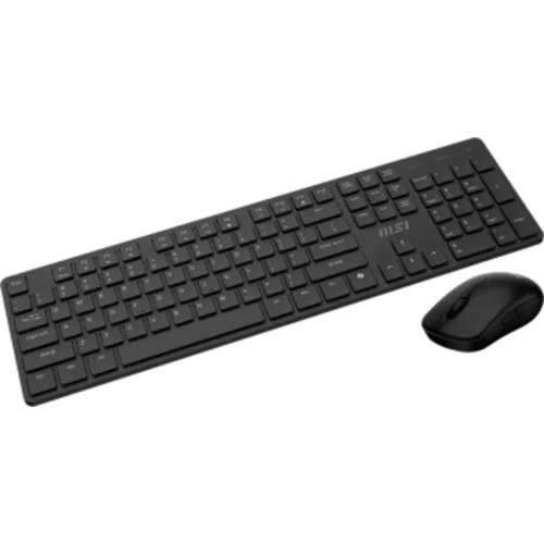 Клавиатура + мышь MSI FORGE K200 W COMBO MS-8ZA4 клав:черный мышь:черный беспроводная
