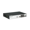 Управляемый PoE коммутатор уровня 2 BDCOM S2500-8P2S, 8x 10/100/1000Base-T PoE 802.3af/at до 140W, 2x 100/1000Base-X (SFP), ~220V AC