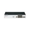 Управляемый PoE коммутатор уровня 2 BDCOM S2500-8P2S, 8x 10/100/1000Base-T PoE 802.3af/at до 140W, 2x 100/1000Base-X (SFP), ~220V AC