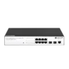 Управляемый коммутатор уровня 2 BDCOM S2500-8T2S, 8x 10/100/1000Base-T, 2x 100/1000Base-X (SFP), 220V AC