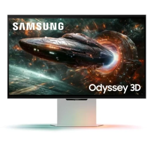 Монитор Samsung 27" Odyssey 3D LS27FG900XIXCI серебристый IPS LED 1ms 16:9 HDMI M/M матовая HAS 350c