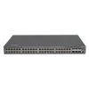 Управляемый PoE коммутатор уровня 3 BDCOM S2900-48P6X, 48x 10/100/1000Base-T PoE 802.3af/at до 740W, 6x 1/10GE SFP+, 220VAC + 44-57VDC