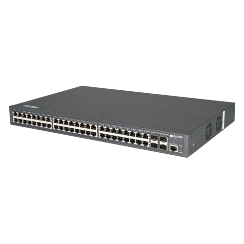 Управляемый коммутатор уровня 3 BDCOM S2900-48T4X, 48x 10/100/1000Base-T, 4x 1/10GE SFP+, 220VAC