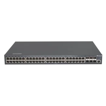 Управляемый коммутатор уровня 3 BDCOM S2900-48T6X, 48x 10/100/1000Base-T, 6x 1/10GE SFP+, 220VAC
