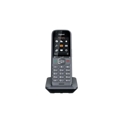 SIP-телефон Gigaset S700H PRO, DECT трубка, цветной дисплей, HD звук, IP40, виброоповещение