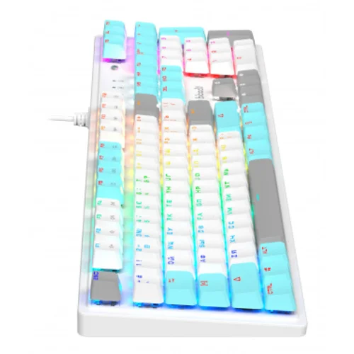 Клавиатура A4Tech Bloody S510N механическая белый USB for gamer LED (S510N (ICY WHITE ))