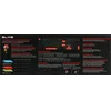 Клавиатура A4Tech Bloody S510R механическая черный USB for gamer LED (S510R USB FIRE BLACK/BLMS RED)