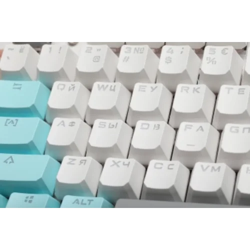 Клавиатура A4Tech Bloody S510R механическая белый USB for gamer LED (S510R USB ICY WHITE/BLMS RED)