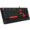 Клавиатура A4Tech Bloody S515R механическая черный USB for gamer LED (подставка для запястий)