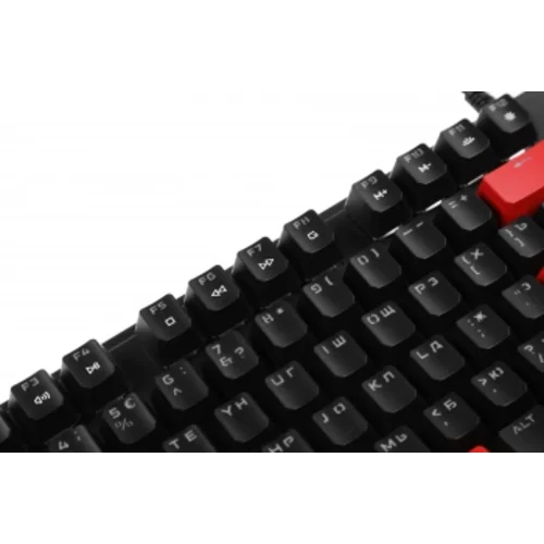 Клавиатура A4Tech Bloody S515R механическая черный USB for gamer LED (подставка для запястий)