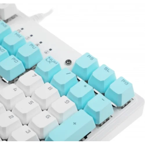 Клавиатура A4Tech Bloody S515R механическая белый USB for gamer LED (подставка для запястий)