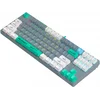 Клавиатура A4Tech Bloody S87 Energy механическая серый/зеленый USB for gamer LED (S87 USB ENERGY ASH)