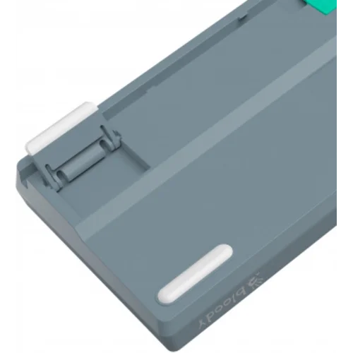 Клавиатура A4Tech Bloody S87 Energy механическая серый/зеленый USB for gamer LED (S87 USB ENERGY ASH)