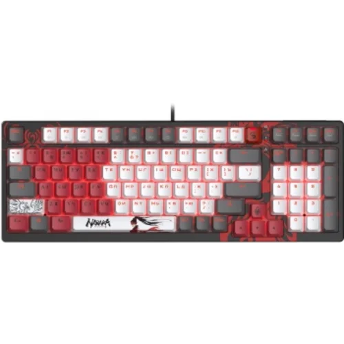 Клавиатура A4Tech Bloody S98 Naraka BLMS Plus механическая черный/красный USB for gamer LED (S98 NAR
