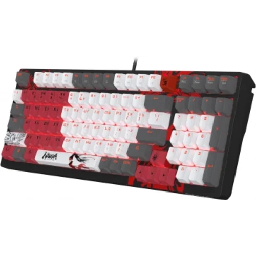 Клавиатура A4Tech Bloody S98 Naraka BLMS Plus механическая черный/красный USB for gamer LED (S98 NAR