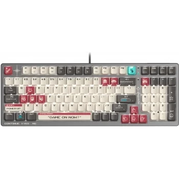 Клавиатура A4Tech Bloody S98 Pixels Red механическая серый/бежевый USB for gamer LED (S98)