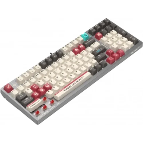 Клавиатура A4Tech Bloody S98 Pixels Red механическая серый/бежевый USB for gamer LED (S98)