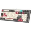 Клавиатура A4Tech Bloody S98 Pixels Red механическая серый/бежевый USB for gamer LED (S98)