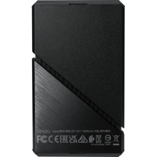 Накопитель SSD A-Data USB-C 4.0 1TB SE920-1TCBK SE920 2.5" черный