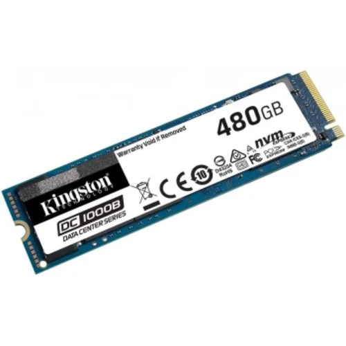 Накопитель SSD Kingston PCIe 3.0 x4 480GB SEDC1000BM8/480G DC1000B M.2 2280 0.5 DWPD